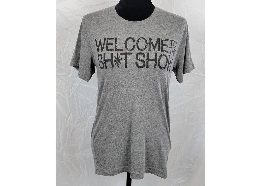 Texas True Threads Grey Graphic Tee Men's Small